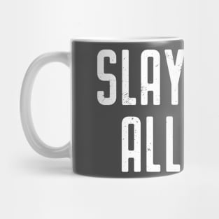 Skeet Shooting Shirt Slay Clay All Day Trap Clay Piegeon Mug